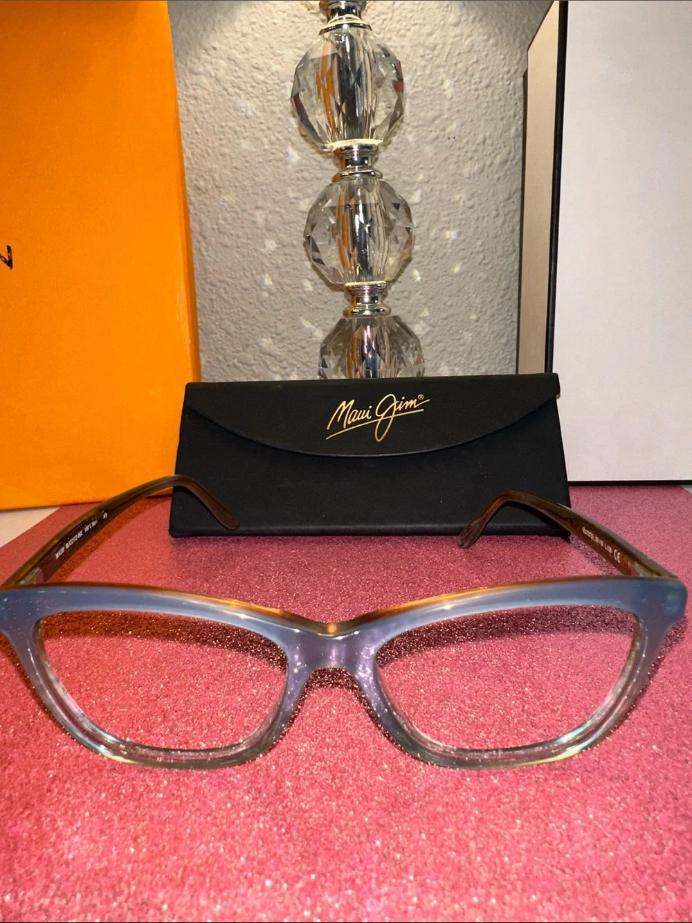 Maui Jim Blue Gradient Cat-Eye Eyeglasses - Picture 2 of 7